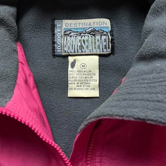 Vintage cabela rain fleece gorp jacket - Picture 4 of 5